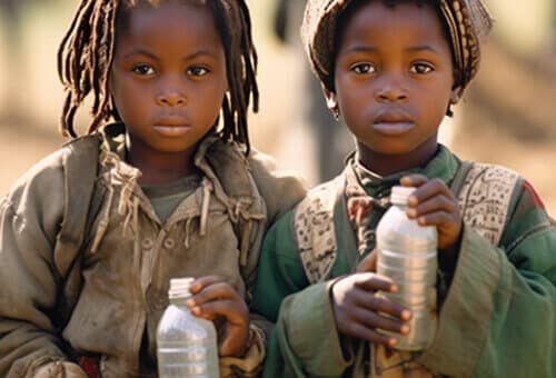 Potable water for villages in mozambique